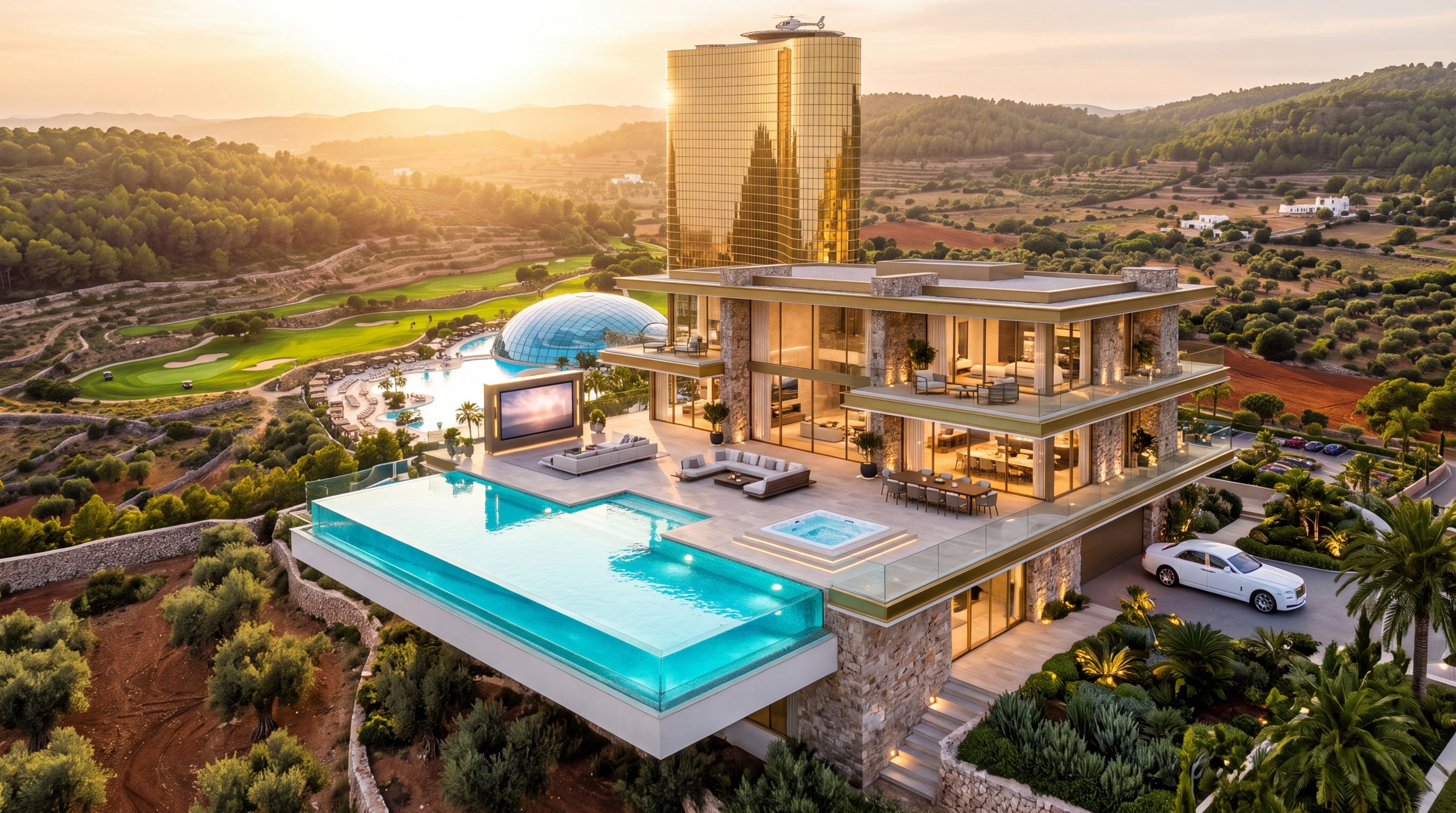 A Signature Residence penthouse villa